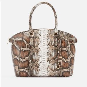 Brand New JustFab/ShoeDazzle Simon Snakeskin Bag